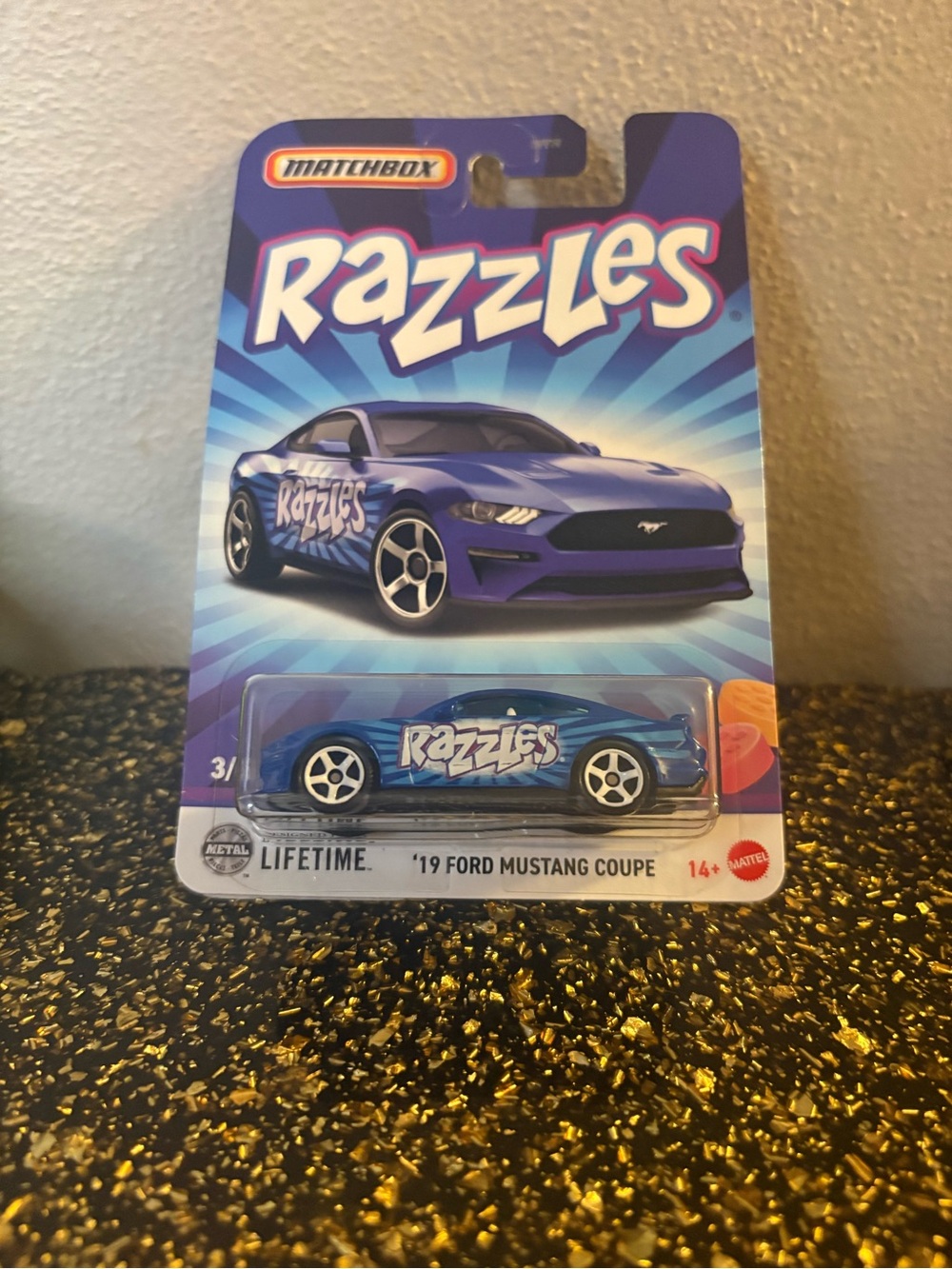 Match Razzles '19 Ford Mustang Coupe - Blue